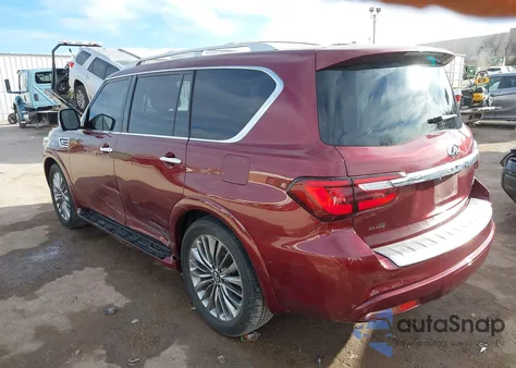 2021 Infiniti Qx80 Sensory z USA, uszkodzony, nr VIN JN8AZ2BF0M9720024